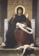 Adolphe William Bouguereau Vierge consolatrice (mk26) oil painting on canvas